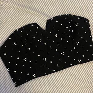 Dynamite Black Strapless Top